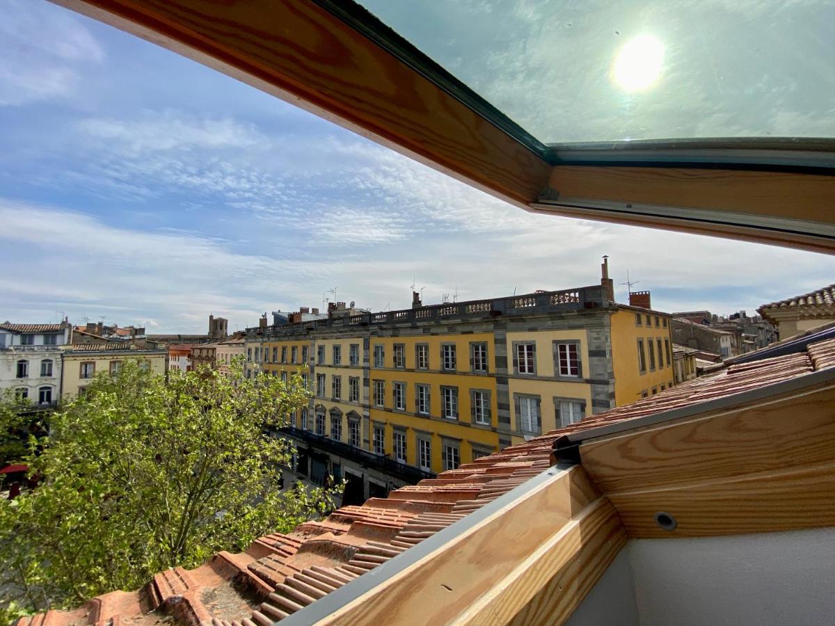 L'Aigle D'Or - Vue Cite Medievale การ์กาซอน ภายนอก รูปภาพ